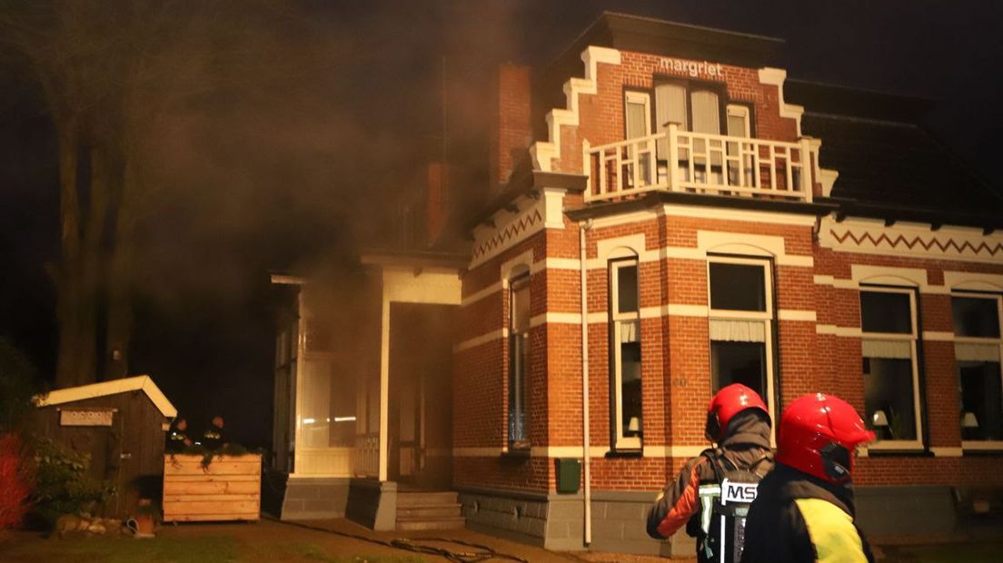 Veel rook in Stadskanaal