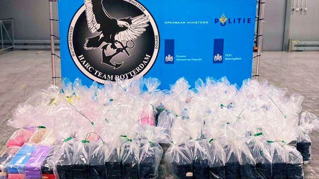 De zoekactie op de Westerschelde heeft een grote drugsvangst opgeleverd: 980 kilo cocaïne