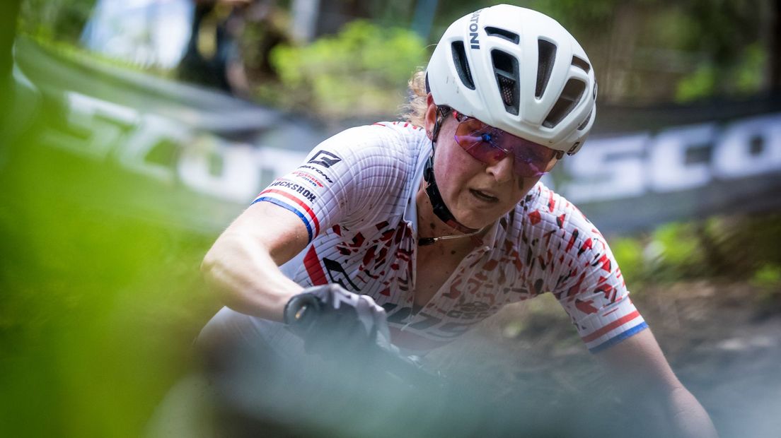 Anne Terpstra Mountainbike Leogang Wereldbeker