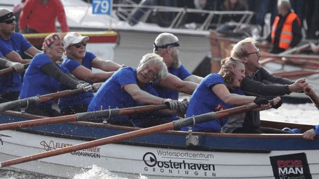 De Sloeproeiers Groningen in actie