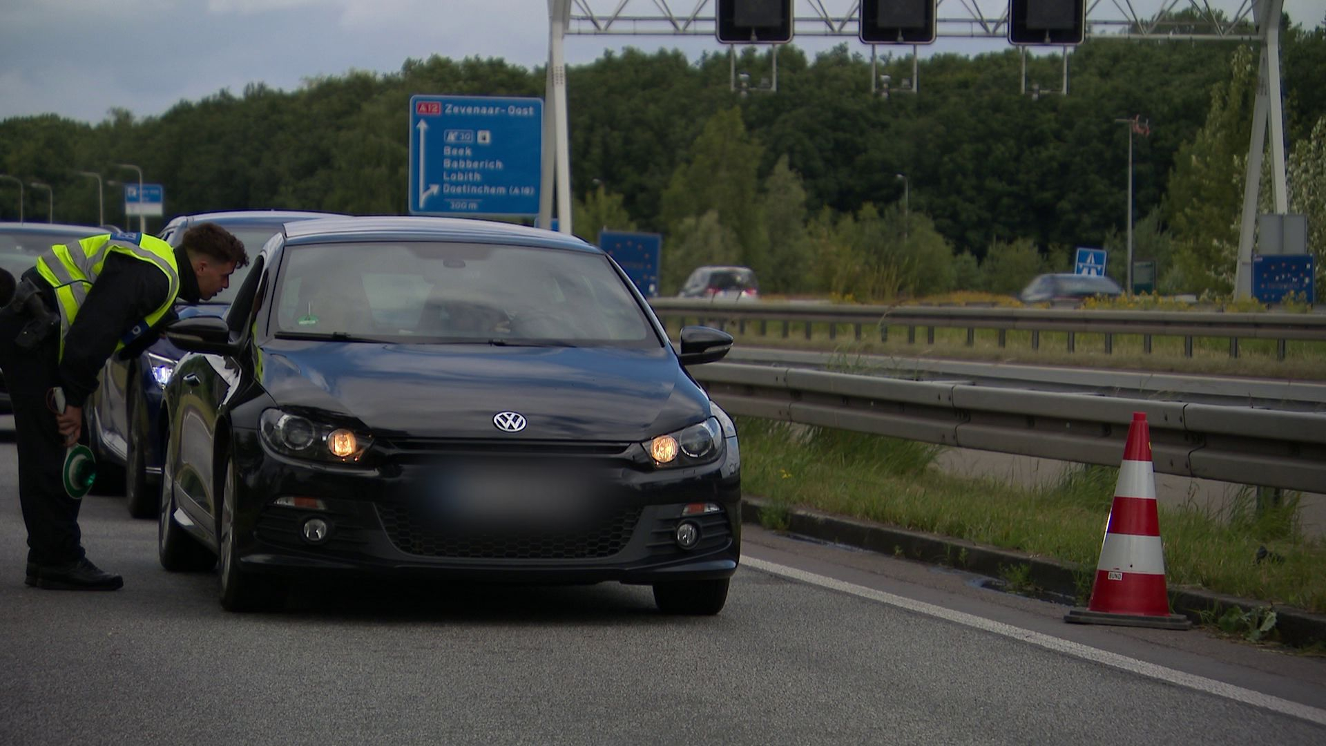 Grenscontroles van start, maar het is nog rustig