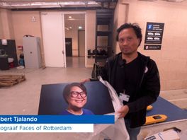 In theater Zuidplein is deze maand de tentoonstelling Faces of Rotterdam te zien.