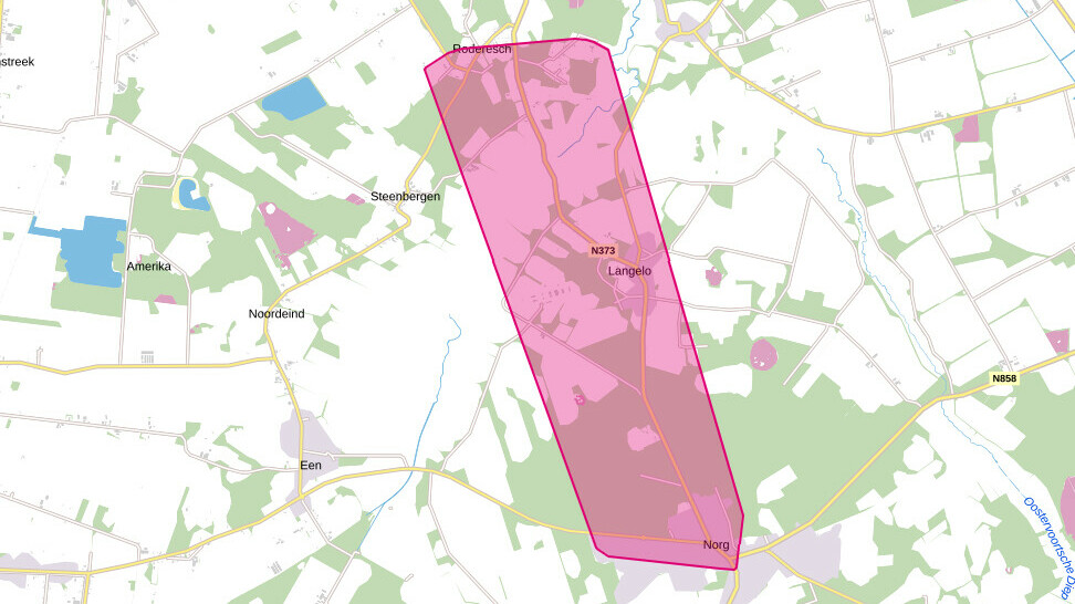 Stroomstoring in Alteveer, Langelo, Norg, Roderesch en Steenbergen
