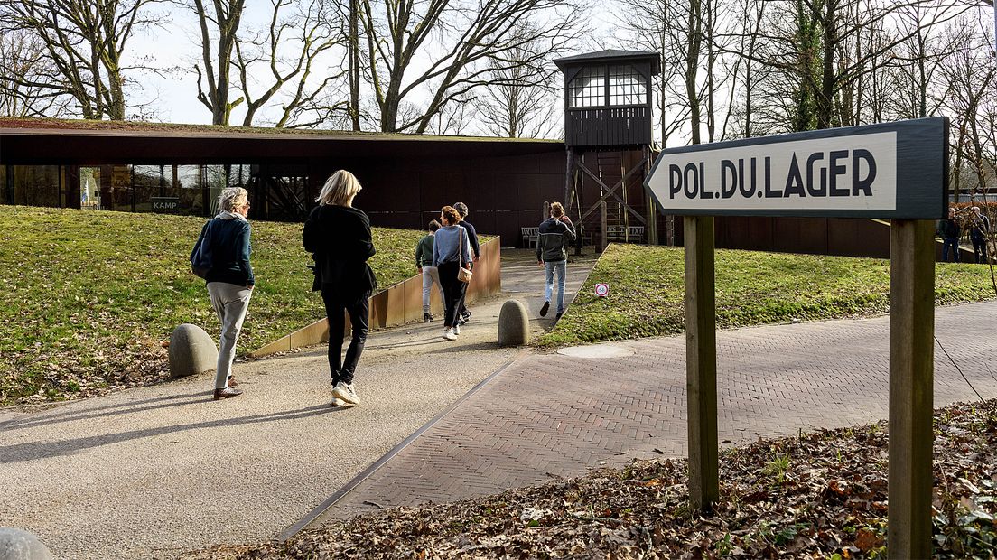 Kamp Amersfoort op archiefbeeld.