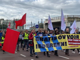 Geen bussen in centrum Utrecht door demonstratie