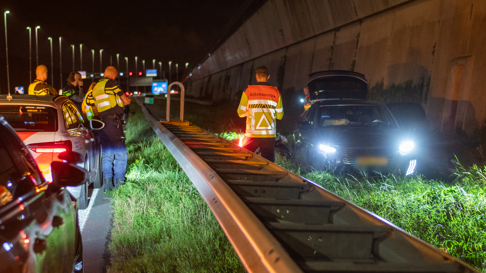 Automobilist ontkomt aan politie na spookrit op A2 bij Maarssen
