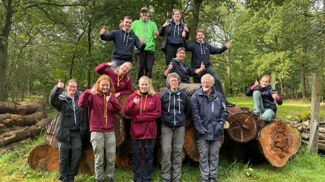 De Junior Rangers van het Drents-Friese Wold.