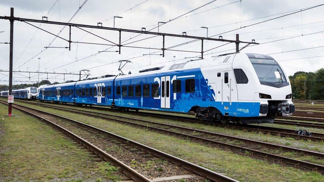 Een trein van Keolis