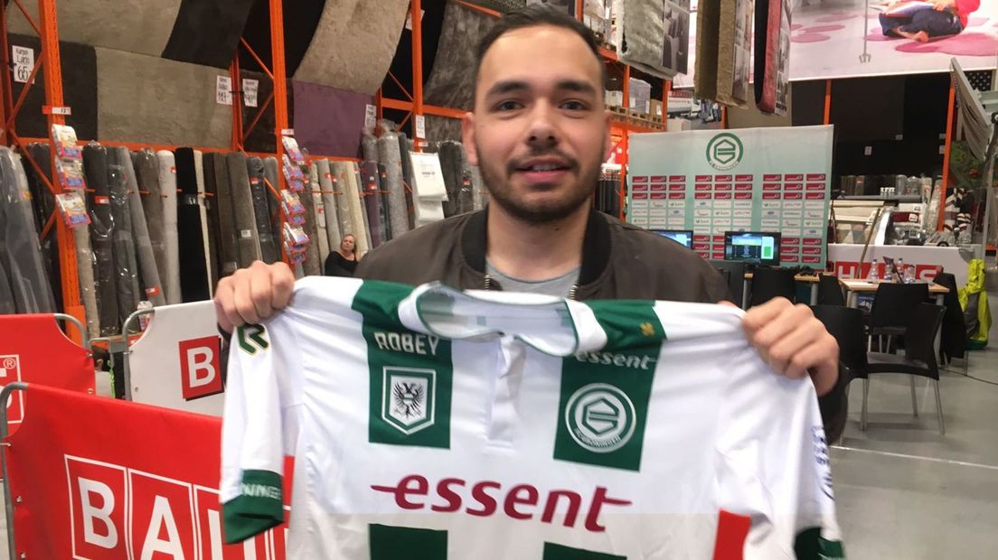 Absalom Warkor, e-speler FC Groningen