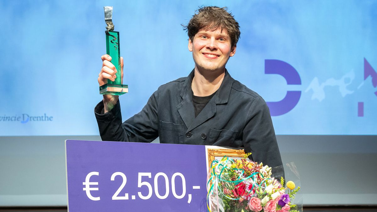 Ontwerper Micha van der Molen wint Drentse Talentprijs Cultuur