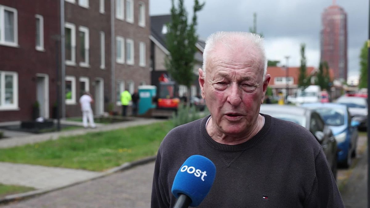 Enschedeërs reageren op de blikseminslagen in hun wijk.