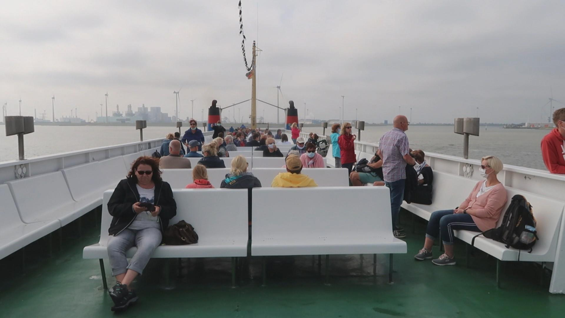 Rederij: ‘Aantal passagiers naar Borkum nog niet op oude niveau’ - RTV