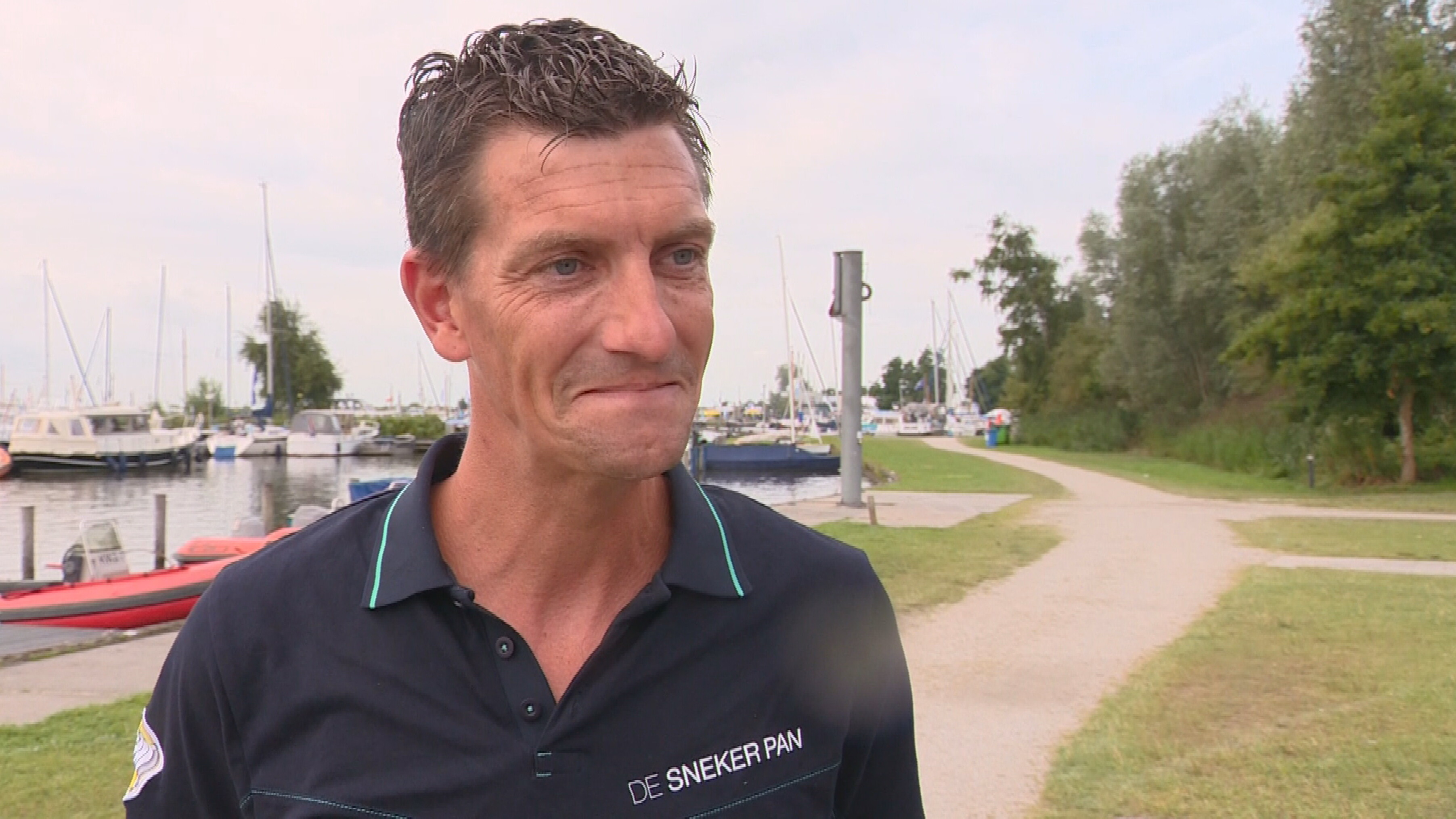 Jappie Visser stiet wer op it Starteilân, en dat hie hy net tocht