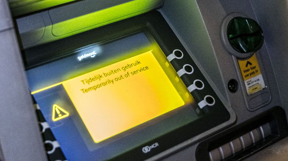 Storing Geldmaat-automaat