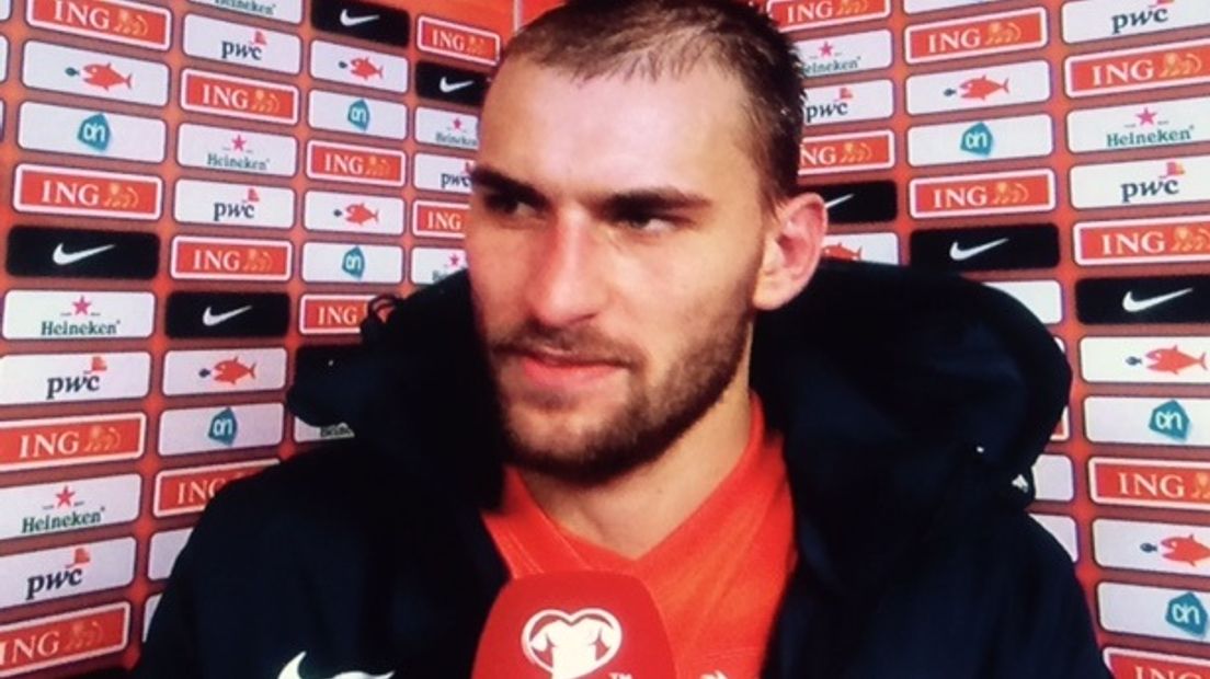 Bas Dost maakte zijn debuut in Oranje