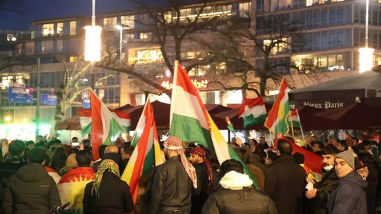 Aanhouding bij demonstratie Koerden in Arnhem