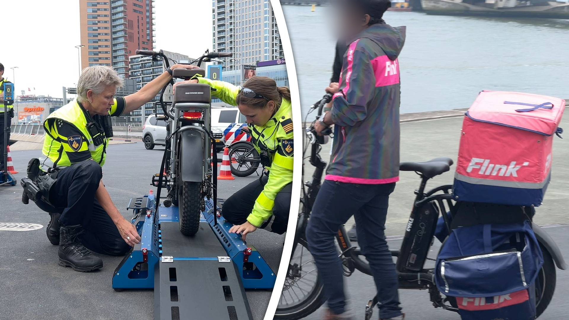Tijdens de actie werd onder meer gelet op gevaarlijk rijgedrag en geluidsoverlast door uitlaten.