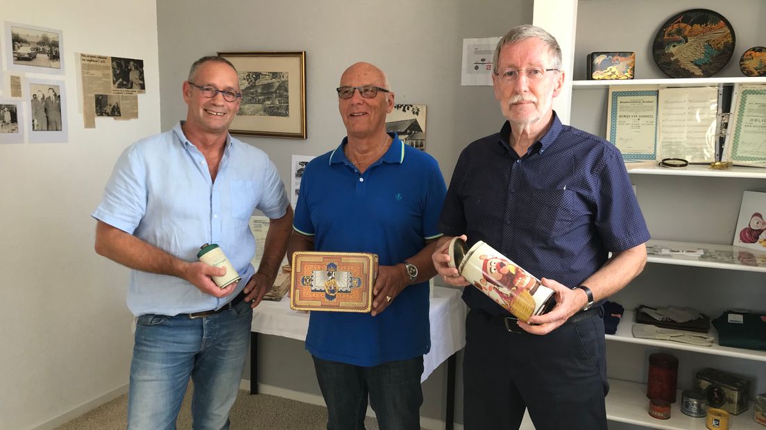Johan Klunder, Jan Haagsma en Jannes Kremers hebben plannen voor een blikmuseum (Rechten: RTV Drenthe)