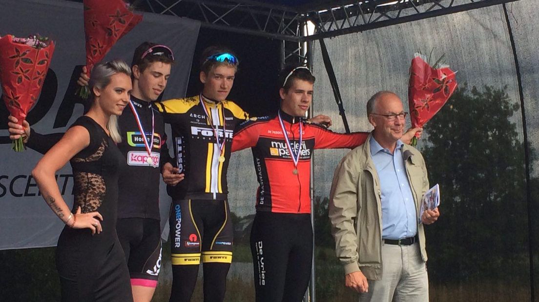 Danny van der Tuuk won in de juniorenwedstrijd (Rechten: Karin Mulder / RTV Drenthe)