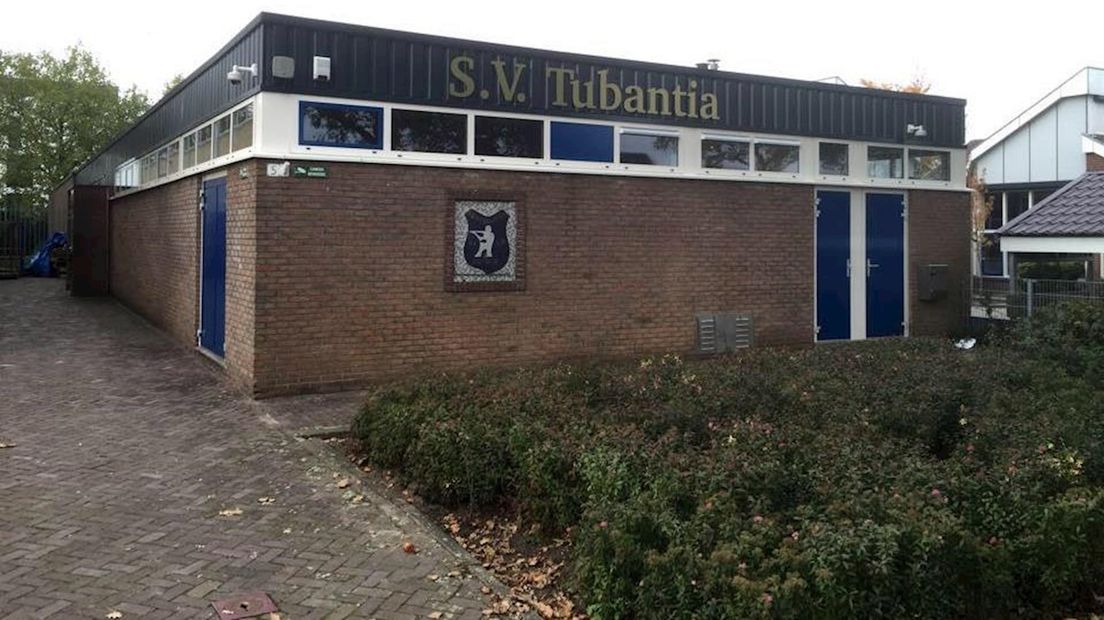 Het clubgebouw van SV Tubantia