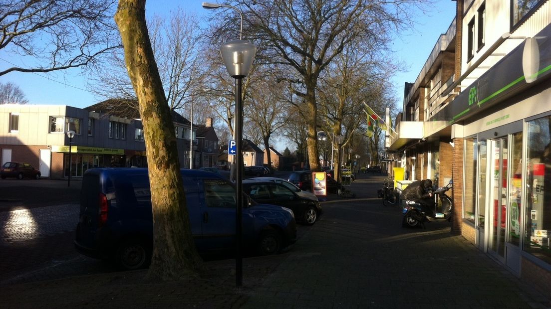 Winkelcentrum het Hoekje in Hollandscheveld (Rechten: RTV Drenthe)