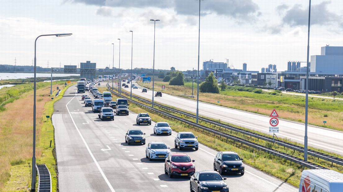 Het is de bedoeling dat er veel minder auto's op de weg zijn