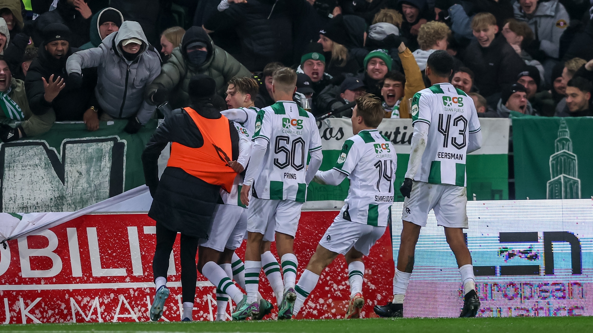 Warming-up: FC Groningen - Jong FC Utrecht - RTV Noord