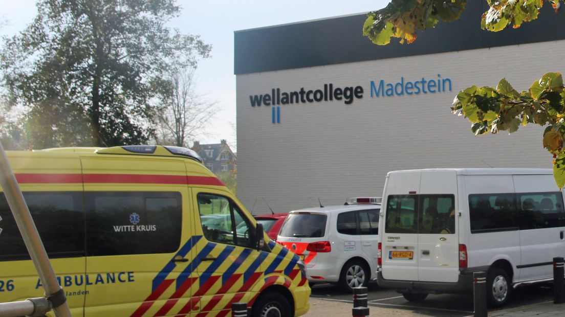 Het Wellant College Madestein, aan de Madesteinweg in Den Haag