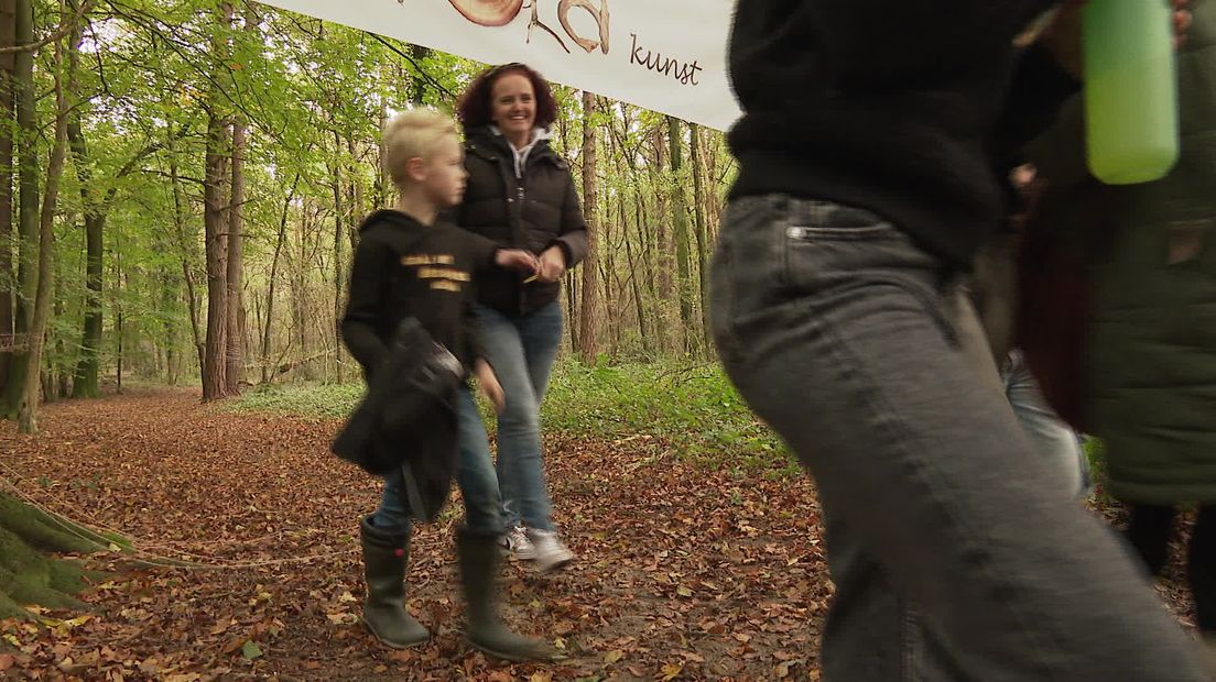 Kinderen fleuren Drents-Friese Wold op met kunst