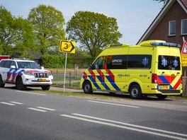 Fietser gewond na botsing met auto bij Tynaarlo