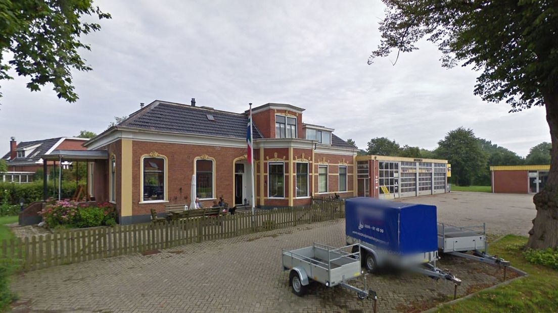 De voormalige dokterswoning aan de Kerkstraat in Winsum