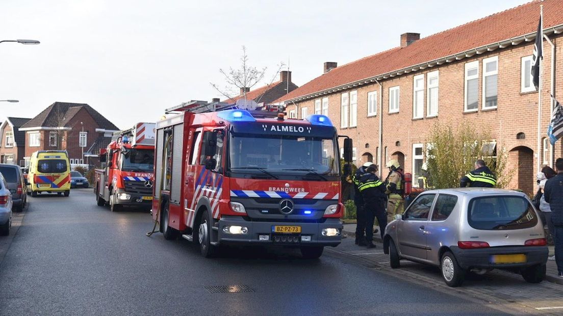 Brand in duplexwoning in Almelo