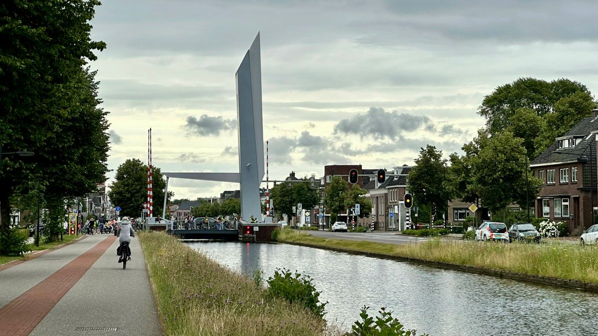 Witterbrug in Assen afgesloten wegens werkzaamheden