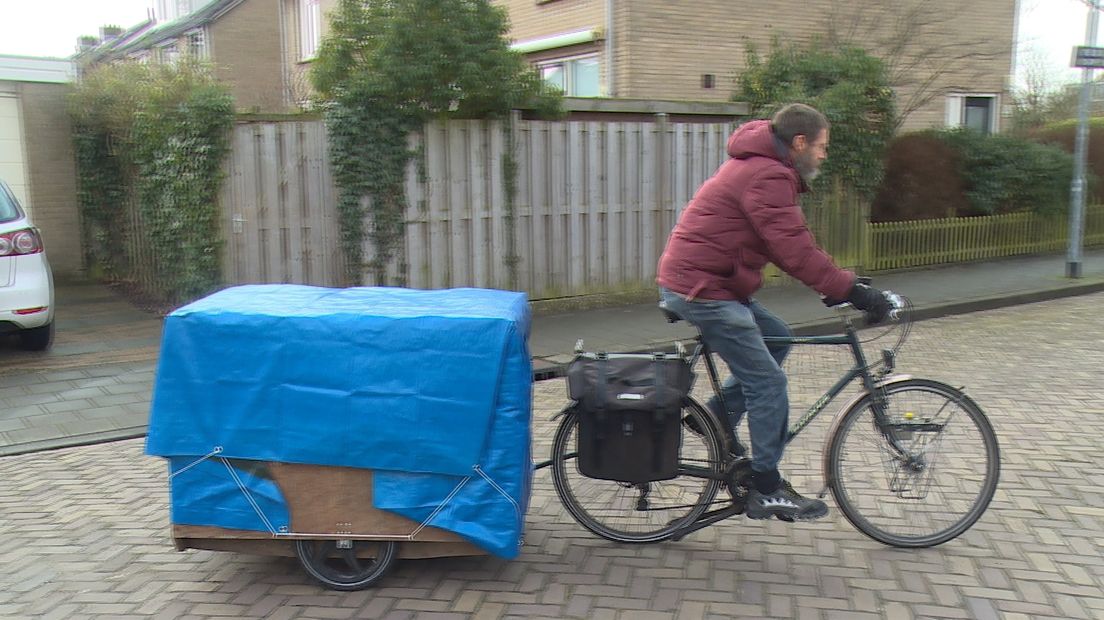 Trein gaat met de fiets naar Goes (video)