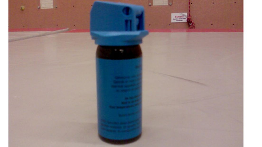 Ex-man met pepperspray aangehouden