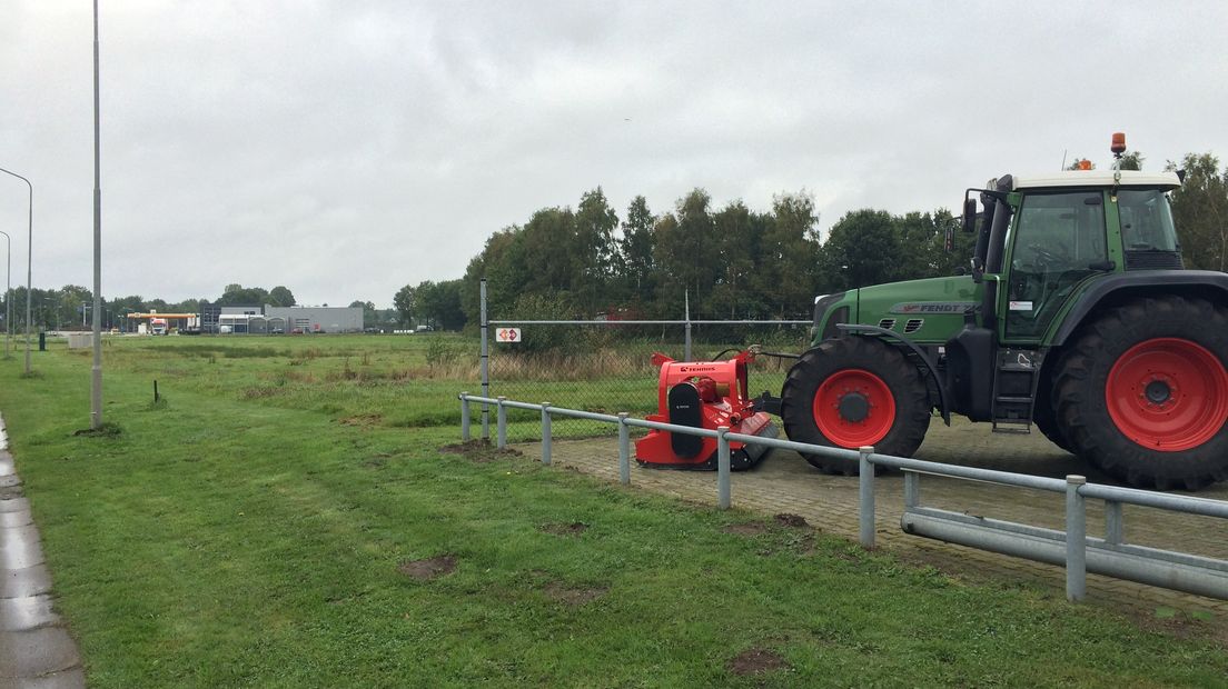 De locatie voor het azc in Gieten aan de Rondkamp (Rechten: RTV Drenthe / Andries Ophof)
