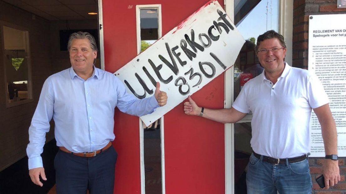 Wim Beekman (r) en Ben Haverkort (Rechten: RTV Drenthe)