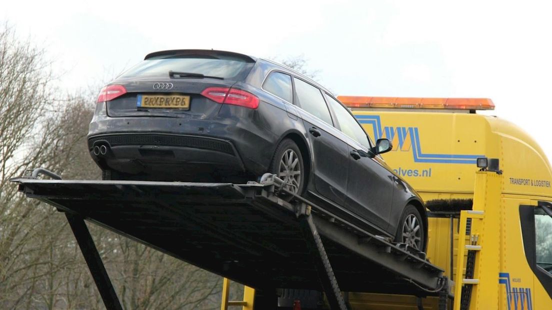 File door ongeluk op A1