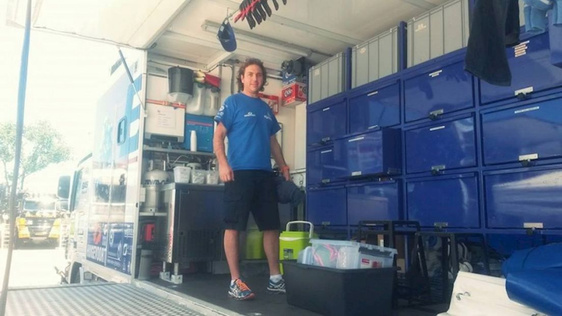 Bastiaan Nijen Twilhaar bij Dakar