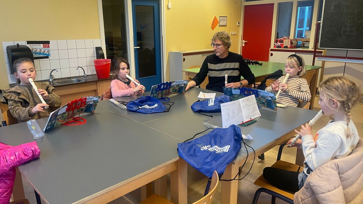 Blokfluitles populair: 'We hebben dit jaar een recordaantal kinderen'