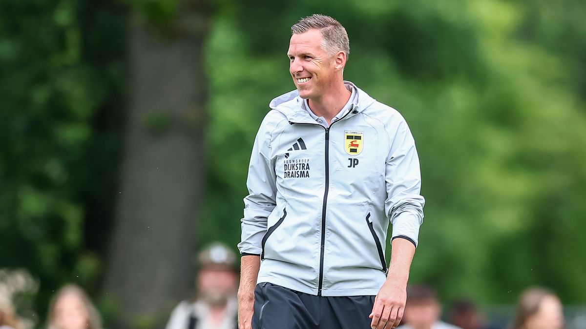 Johan Plat geniet in Kootstertille van vuurdoop als Cambuurtrainer: 