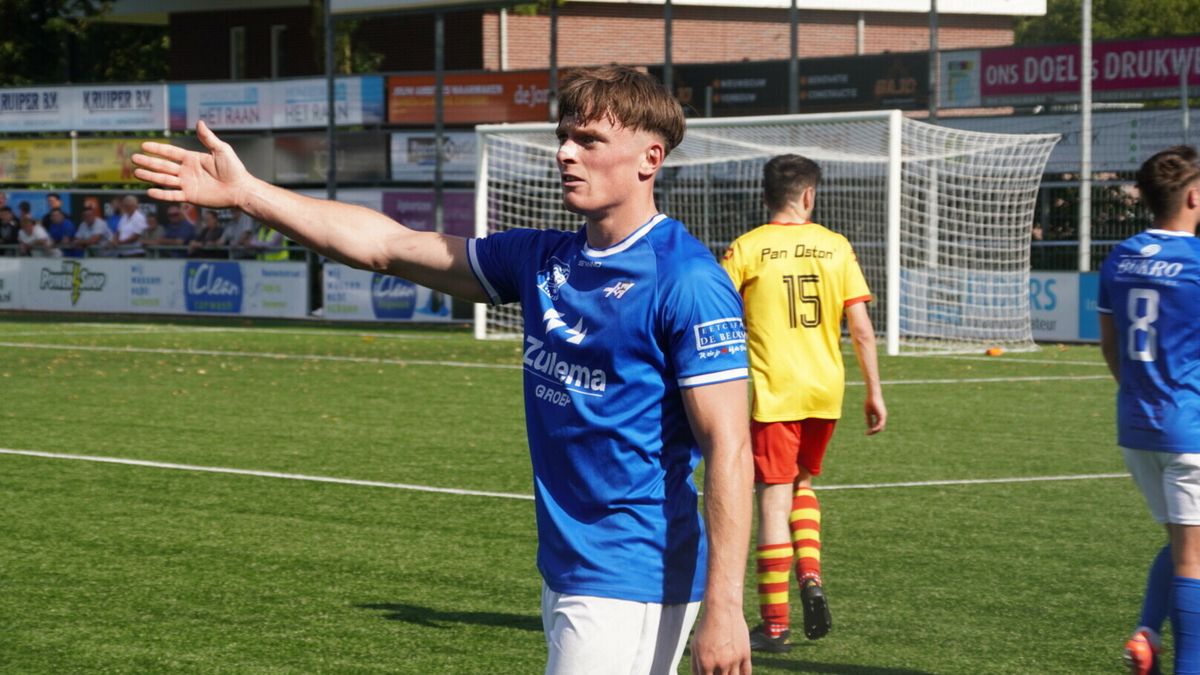 Hoogeveen onderuit tegen ROHDA Raalte: ‘Over beide helften bekeken verdienden we een punt’