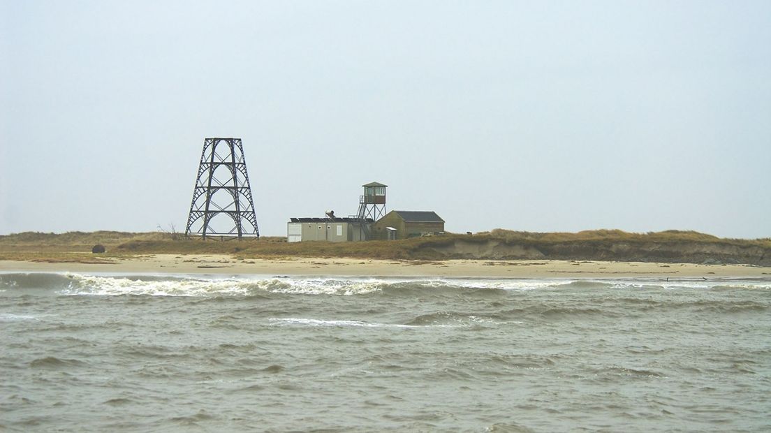 Rottumeroog vanaf de Noordzee