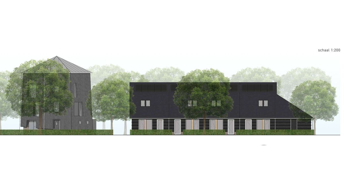 Wonen in een molenstomp, het kan straks in Frederiksoord