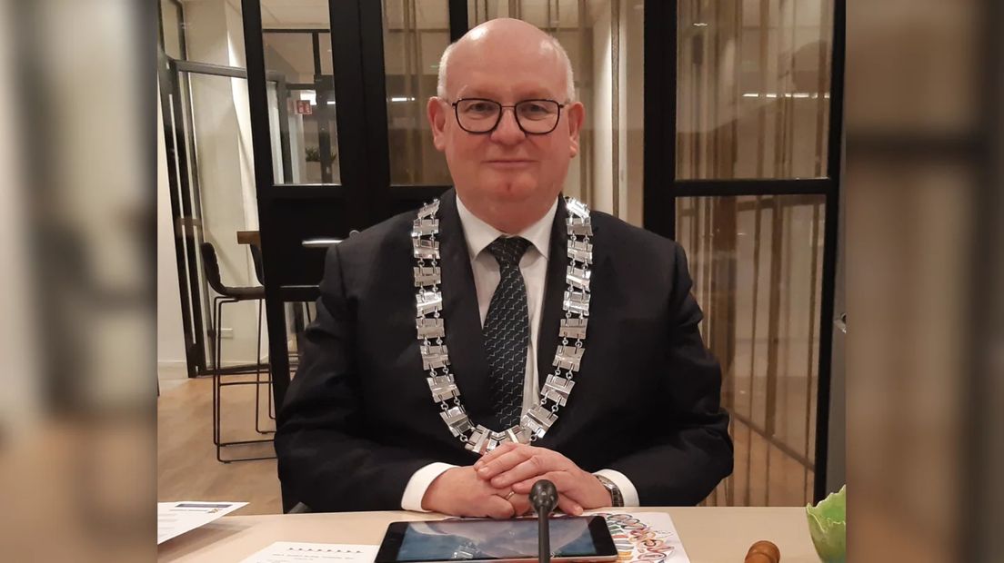 Interim-burgemeester Frans Backhuijs.