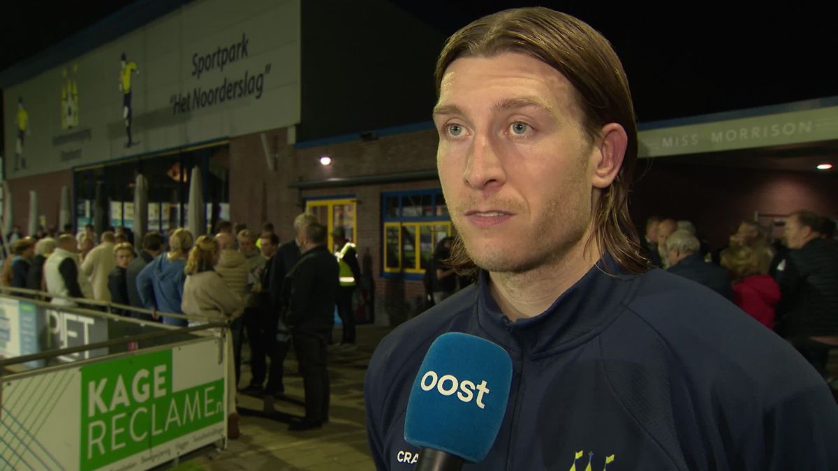 Sam Crowther is kritisch op het spel van Staphorst: 