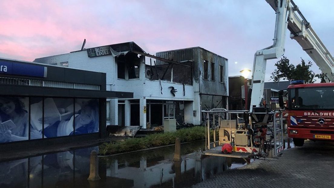 De ravage na de brand in Musselkanaal, bijna twee jaar geleden