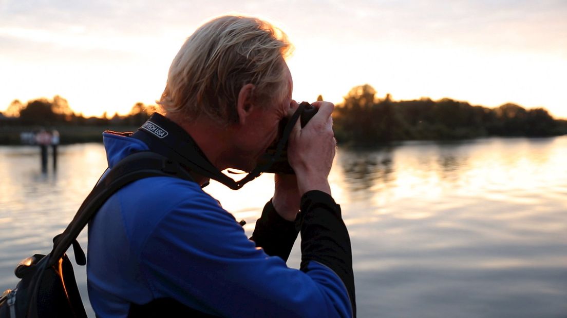 Bouke Peterson langs de IJssel