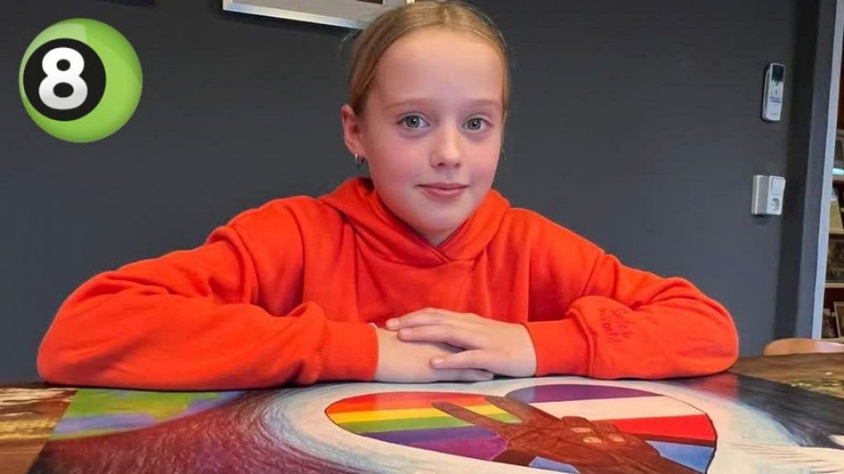 Pleun uit Varsseveld wint met onbedoelde boodschap tekenwedstrijd