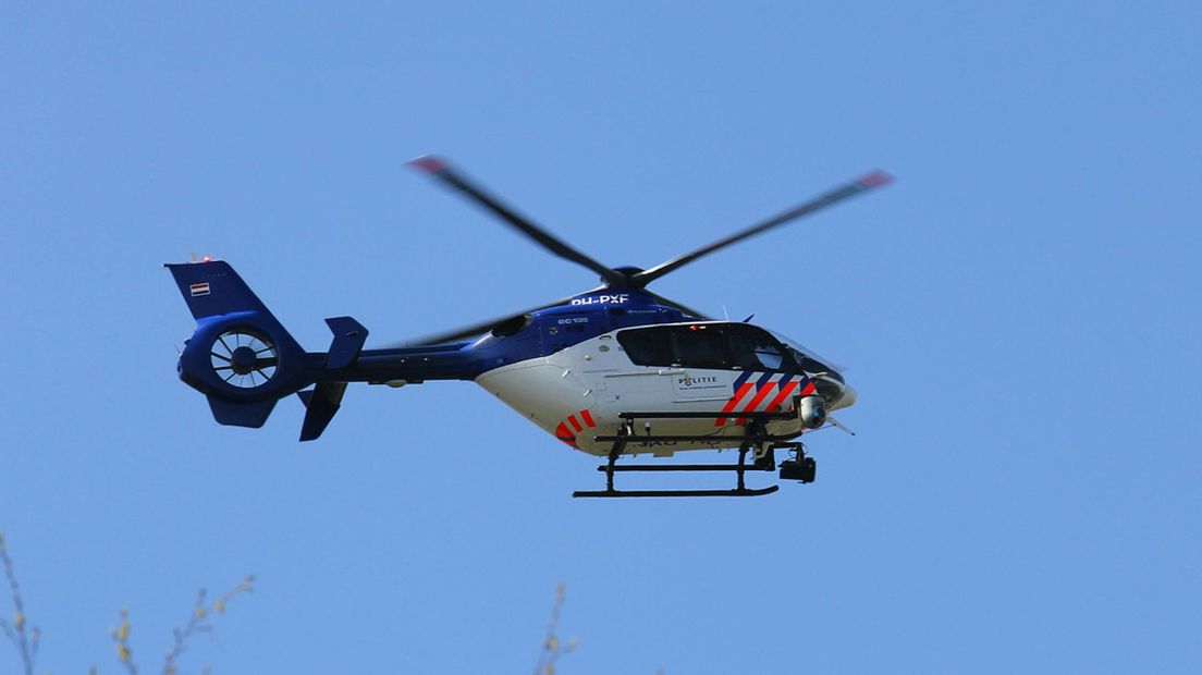 Politiehelikopter.